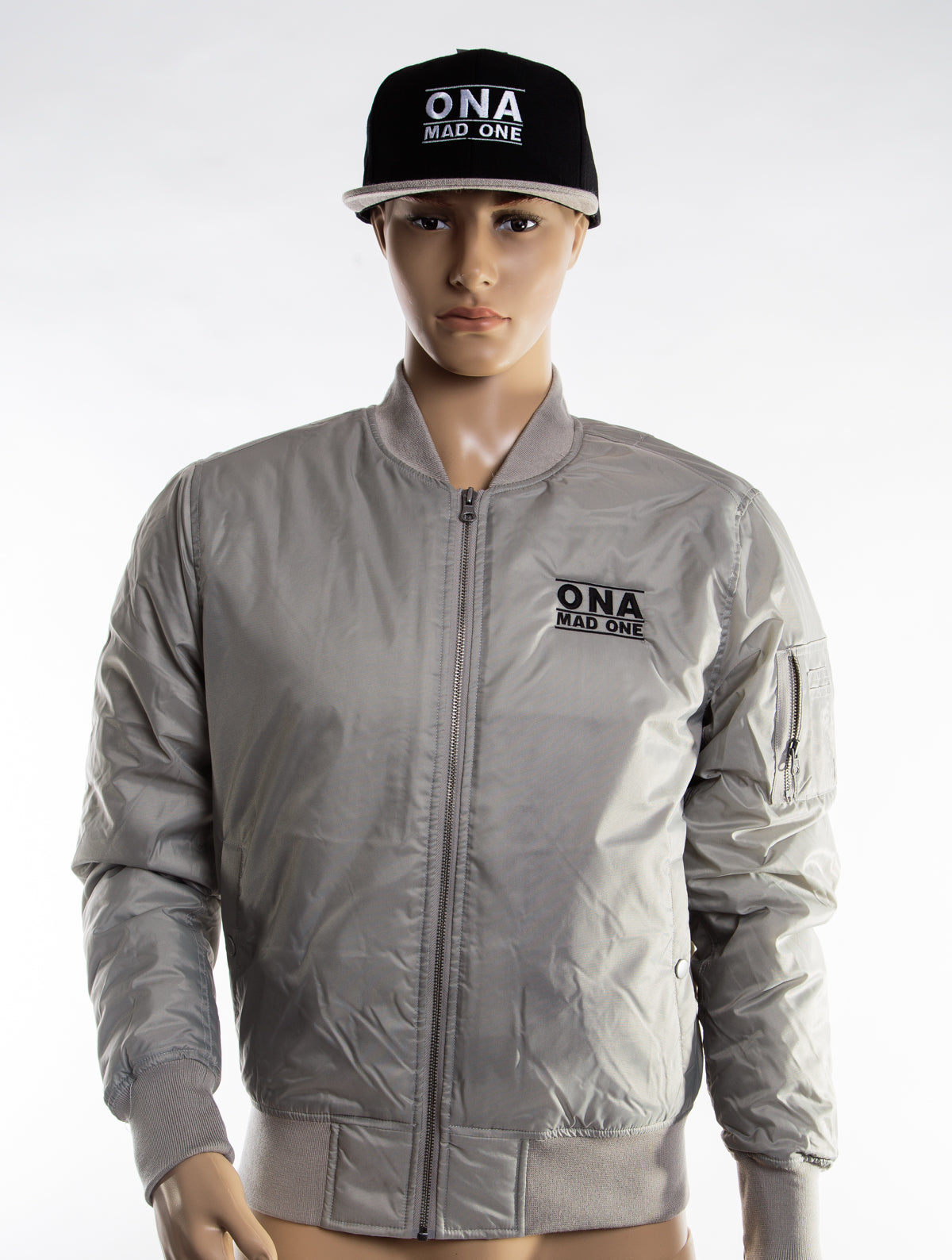 Bomber Jacket Grey