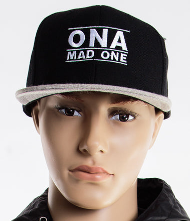 OnaMadOne Snapback Grey Peak