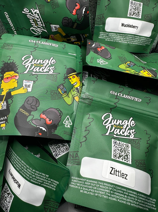 OnaMadOne X Jungle Book Packs (Mylar Bags 3.5g)