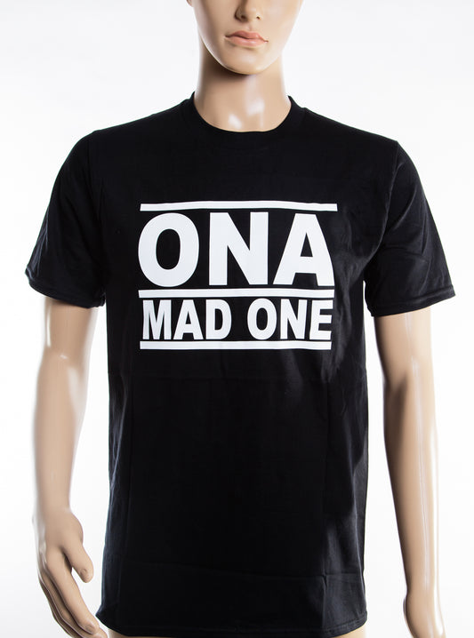 OnaMadOne Tee - Black and White